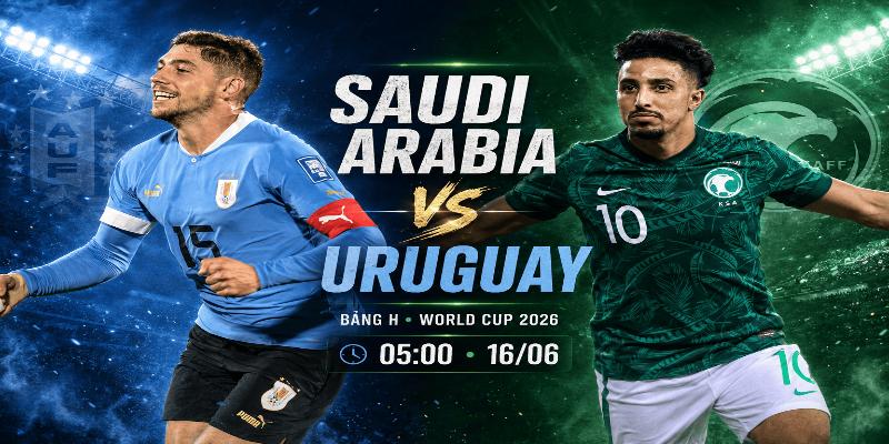 Ả Rập Xê Út vs Uruguay