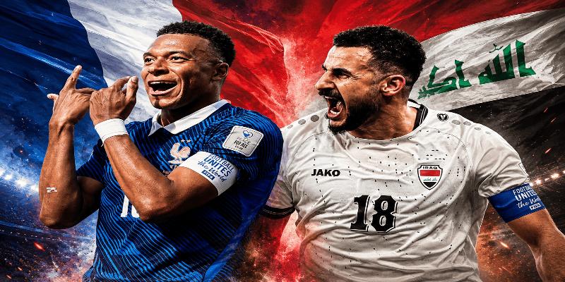 Soi Kèo Pháp Vs Iraq 08:00 23/06 Lượt Trận 2 Vòng Bảng I World Cup 2026