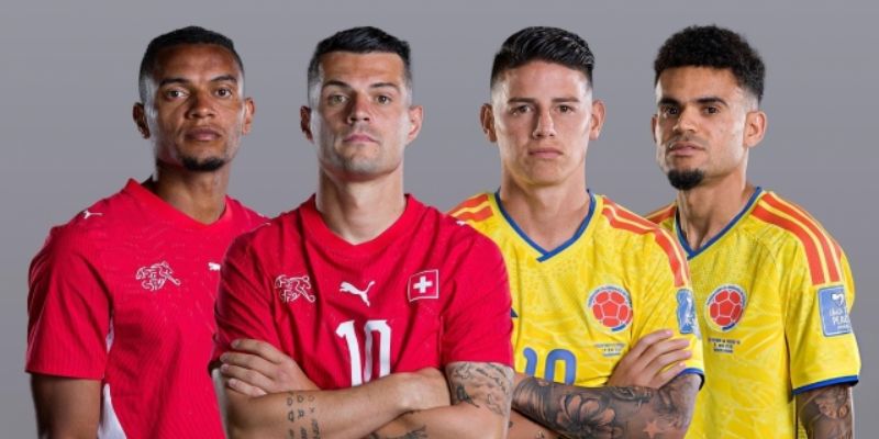 Soi Kèo Thụy Sĩ Vs Colombia 03h00 Ngày 08/07 World Cup 2026
