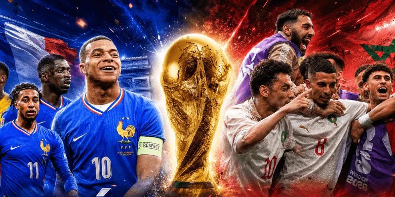 Soi Kèo Pháp Vs Maroc 03h00 Ngày 10/07 World Cup 2026